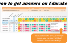 how to get answers on educake